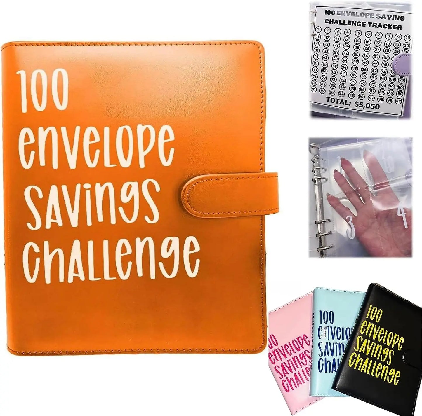 Financiële Vrijheid Start Hier: De Complete 100 Envelope Challenge Kit!
