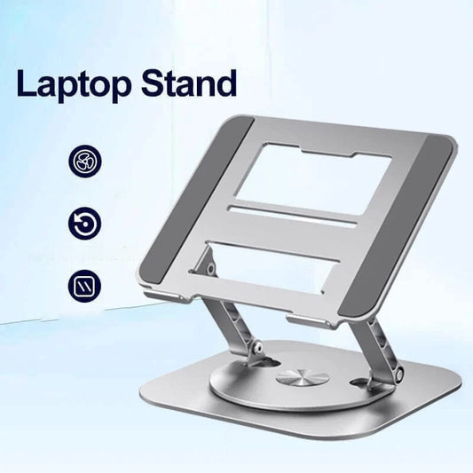 🌟 Verhoog je Werkcomfort met de Draaibare Laptop Stand 🌟