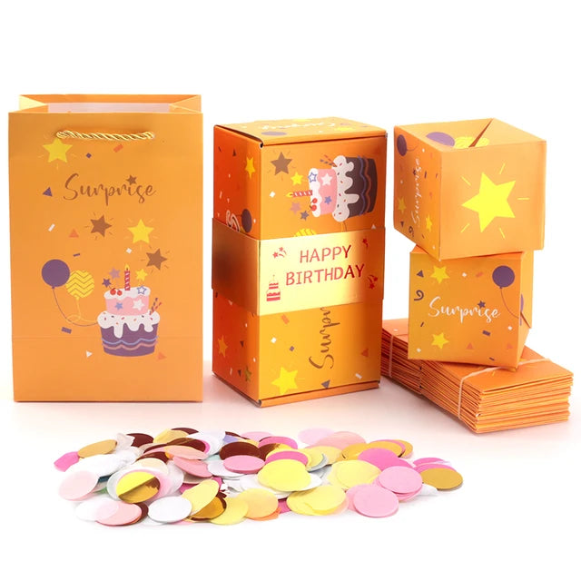 Verras Met Liefde: Confetti Explosie Geschenk Verassingsdoos!