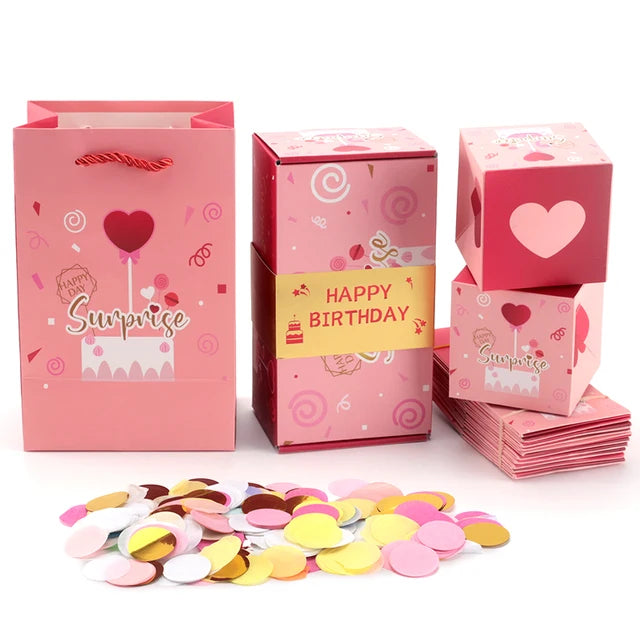 Verras Met Liefde: Confetti Explosie Geschenk Verassingsdoos!