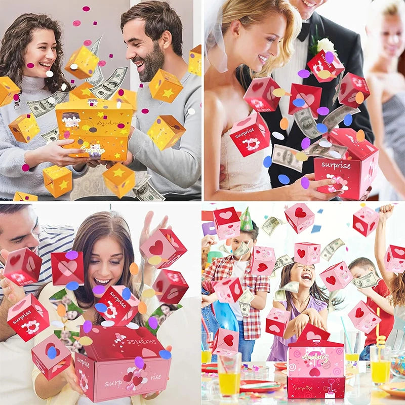 Verras Met Liefde: Confetti Explosie Geschenk Verassingsdoos!