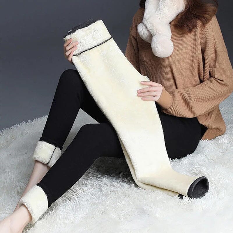 Ontdek Comfort en Warmte met Onze Lamsvacht Winterleggings!