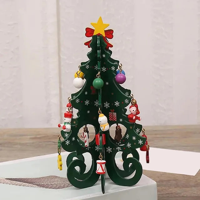 Handgemaakte Doe-het-zelf Kerstboom voor Kinderen