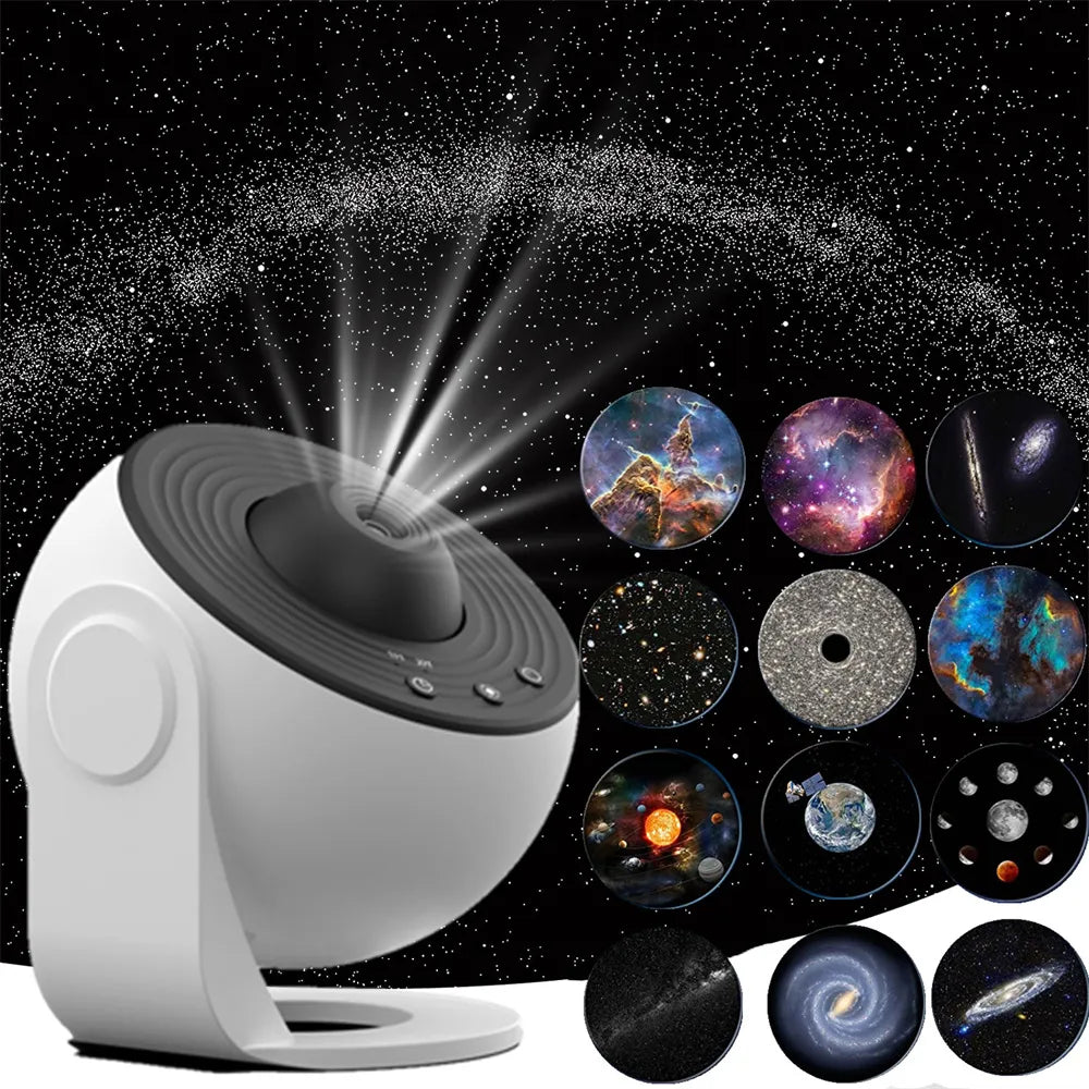 Draagbare Sterrenstelsel Projector - De Magie van de Kosmos in Je Slaapkamer!